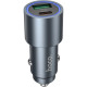 Зарядное устройство HOCO 1xUSB-C PD30W + 1xUSB QC3.0 48W car adapter Z60 gray (6942007642095)