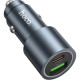 Зарядное устройство HOCO 1xUSB-C PD30W + 1xUSB QC3.0 48W car adapter Z60 gray (6942007642095)