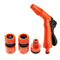 SEQUOIA SWSKIT2 hand-held sprayer, pistol-type, plastic, zinc, 2 water pressure adjustment modes, 2 connectors, 0.2 kg