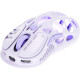 GravaStar Mercury M1 Pro Mouse, magnesium alloy body, Bluetooth/Wi-Fi/USB-A, RGB, Lavender Purple (GRAVASTARM1PRO_PL)