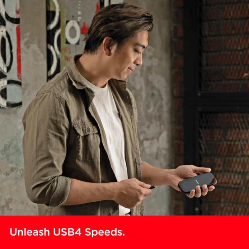Накопитель SSD USB 4.0 4TB SanDisk (SDSSDE82-4T00-G25)