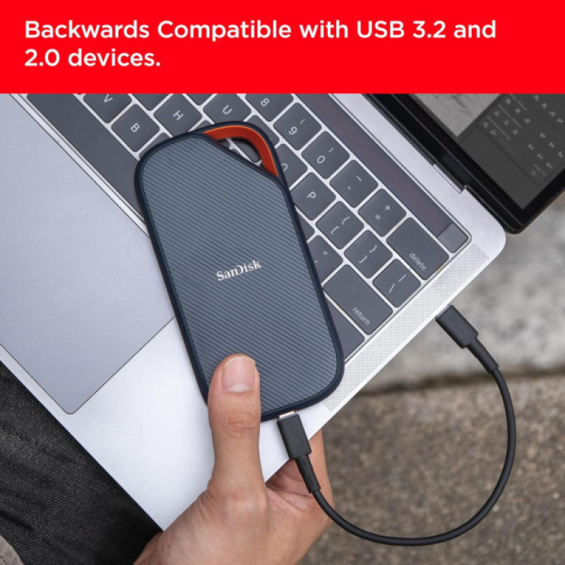 Накопитель SSD USB 4.0 4TB SanDisk (SDSSDE82-4T00-G25)