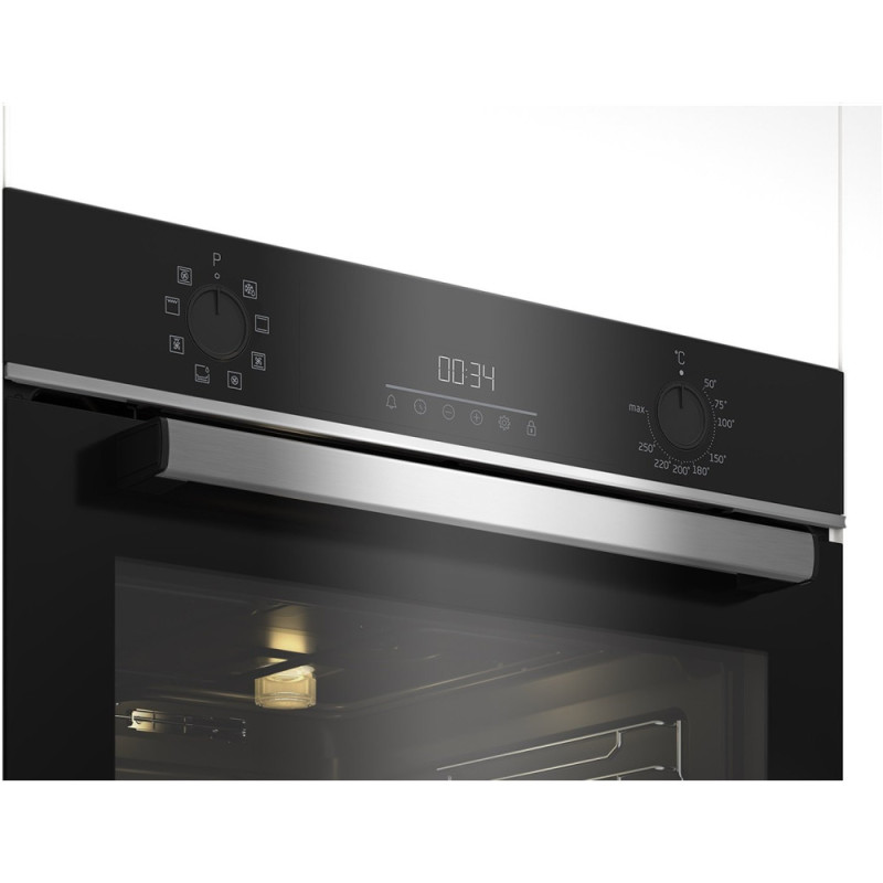 Beko Oven electrical, 72L, A, display, convection, black (BBIM13300XD)
