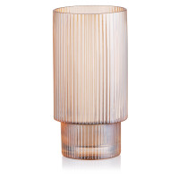 ARDESTO Long glasses set, 380ml, 2pcs, glass, golden (AR2638GG)
