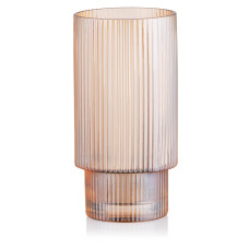 ARDESTO Long glasses set, 380ml, 2pcs, glass, golden (AR2638GG)