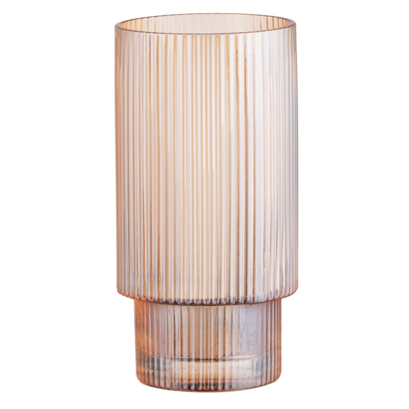 ARDESTO Long glasses set, 380ml, 2pcs, glass, golden (AR2638GG)