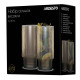 ARDESTO Long glasses set, 380ml, 2pcs, glass, golden (AR2638GG)
