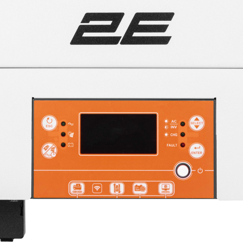 2E Solar inverter SM-4K24T 4000VA/4000W, 24V, MPPT, 2xTerminal out (2E-SM-4K24T)