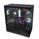 Zalman PC case Chronix without PSU, 1xUSB3.0, 1xUSB2.0, 1x Type C, 2x120mm ARGB Reverse, 1x120mm ARGB, VGA 410mm, LCS ready, TG Side/Front Panel, ATX, black (CHRONIXBLACK)