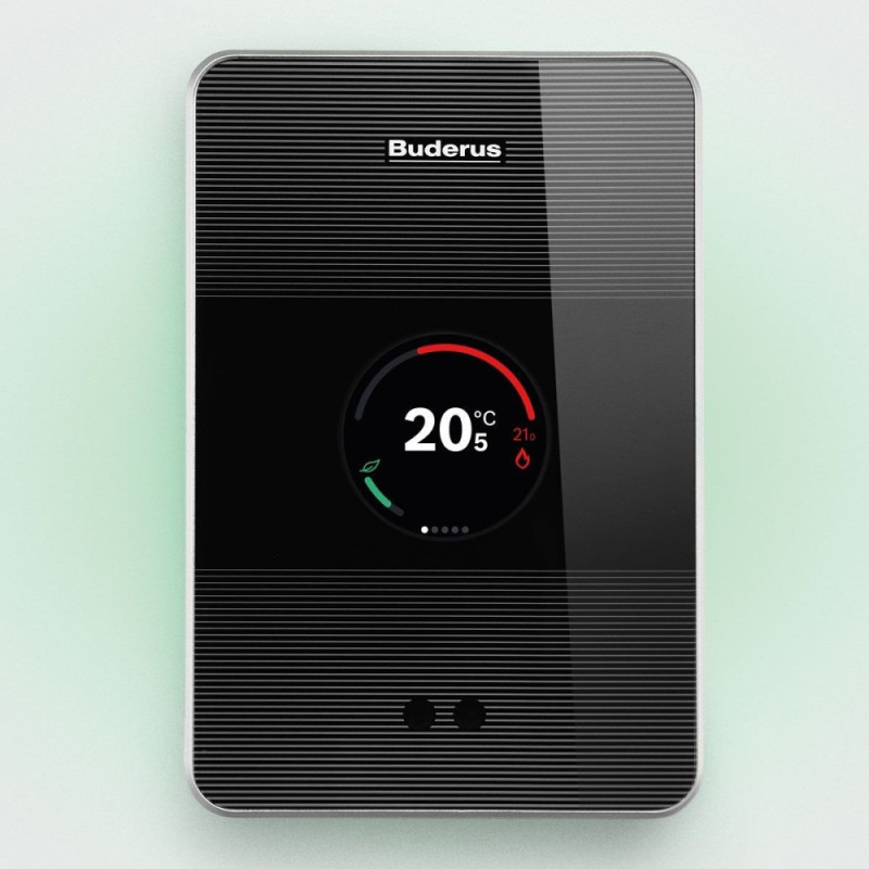 Buderus Кімнатний термостат Logamatic TC 100.2 чорний (7736701399)