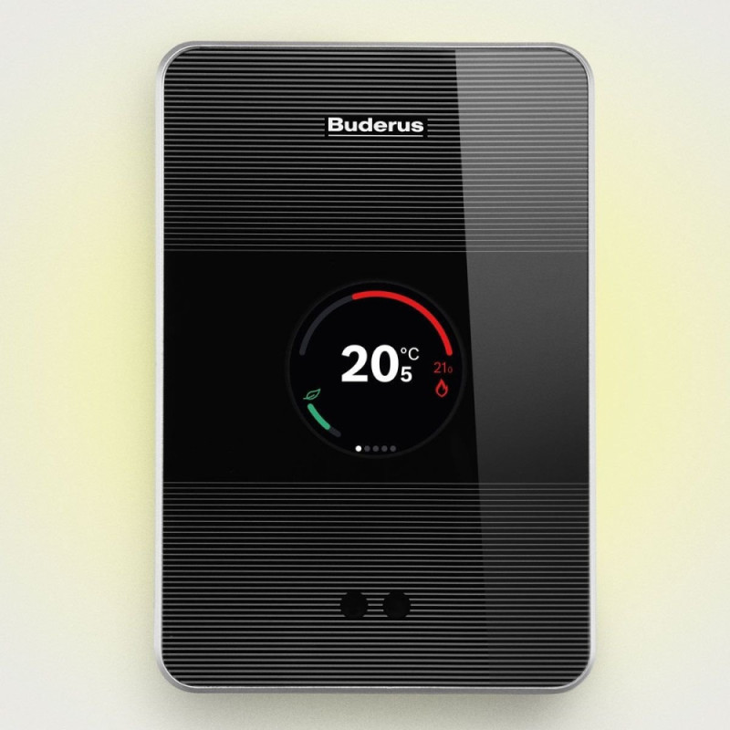 Buderus Кімнатний термостат Logamatic TC 100.2 чорний (7736701399)