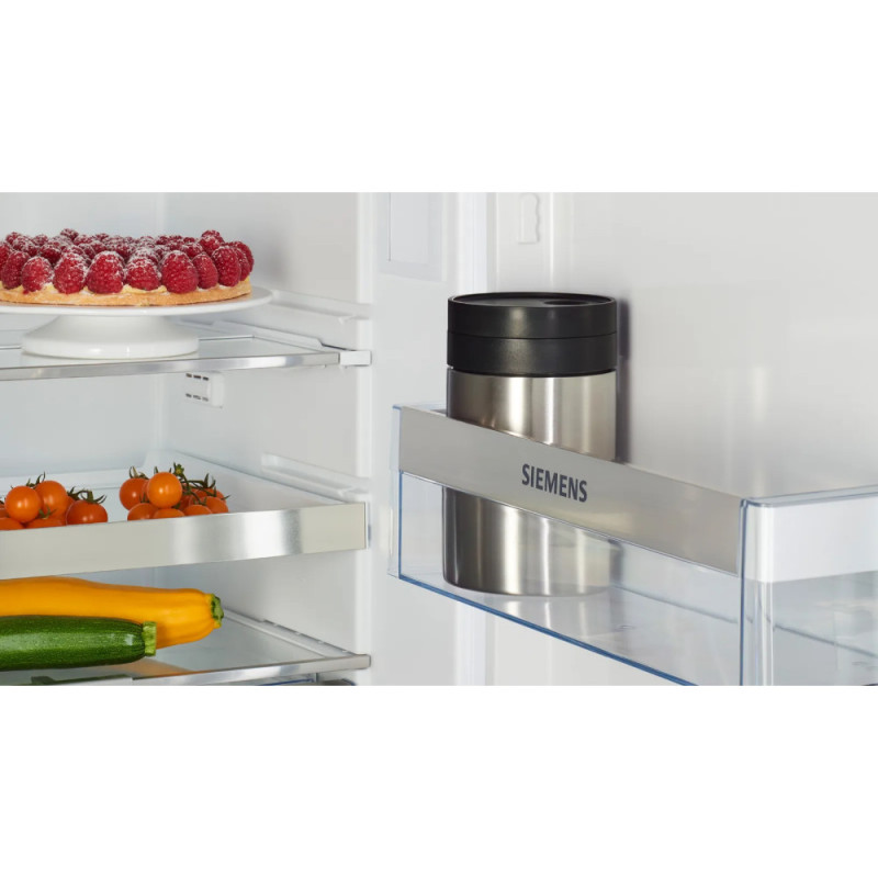 Siemens Siemens Coffee machine, 1.7L, auto capuchino maker, LED display, auto recipe-8, black-silver (TE653M11RW)