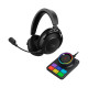 HyperX Гарнітура ігрова Cloud Alpha 2 WL/BT/mini-jack/USB-A/USB-C, 0.5м/1.5м, чорний (AJ5C7AA)