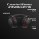 HyperX Гарнітура ігрова Cloud Alpha 2 WL/BT/mini-jack/USB-A/USB-C, 0.5м/1.5м, чорний (AJ5C7AA)