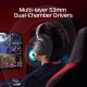 HyperX Гарнітура ігрова Cloud Alpha 2 WL/BT/mini-jack/USB-A/USB-C, 0.5м/1.5м, чорний (AJ5C7AA)