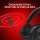 HyperX Гарнітура ігрова Cloud Alpha 2 WL/BT/mini-jack/USB-A/USB-C, 0.5м/1.5м, чорний (AJ5C7AA)