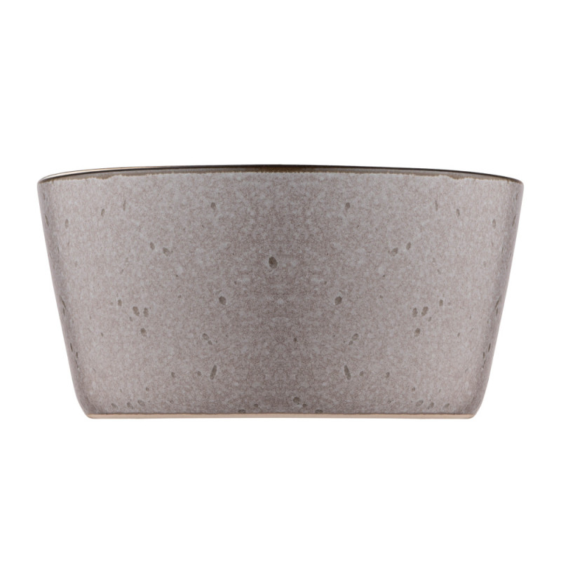 ARDESTO Bowl Fasano, 700мл, 15.1cm, ceramic, gray-brown (AR0415GB)