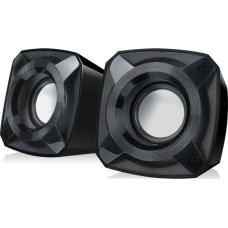 Microlab Multimedia speaker B-16 2.0, USB, mini-jack, black