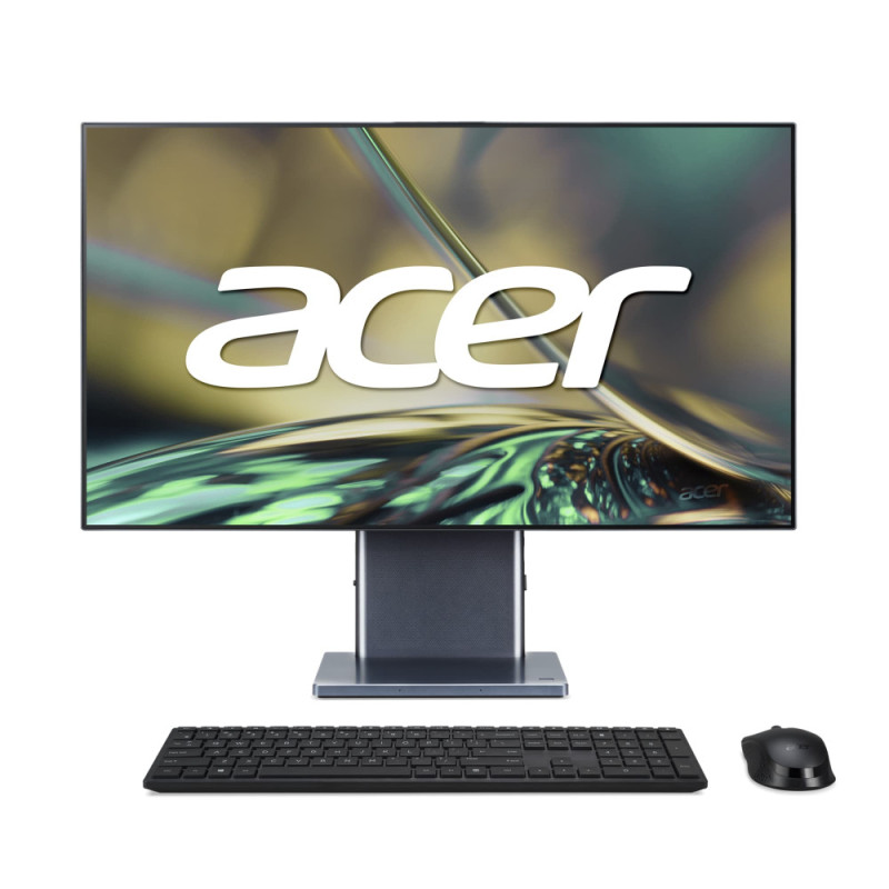 Acer AiO Aspire S27-1755 27  QHD, Intel i5-1240P, 16GB, F512GB, UMA, WiFi, kb+m, Lin, black (DQ.BKEME.001)
