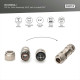 Digitus Конектор CАТ 6A M12 F, X-coded, STP, IP67 (DN-936M12-J)