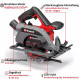 Einhell Пила дискова акумуляторна TP-CS 18/165 Li BL-Solo безщіткова 18В 5000об/хв 165х20мм 2.95кг без АКБ та ЗП (4331225)
