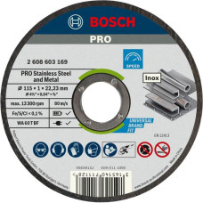 Bosch Диск відрізний Bosch Professional для нержавіючої сталі та металу 115x1x22.23мм (2.608.603.169)