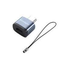 Переходник USB-C M to Micro 5P F gray Essager (EZJMC-SRC0G)