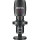 Микрофон Boya K9 RGBType-C/3,5 мм Black (BOYA K9)