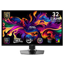 MSI Монітор MSI 31.5  MAG 322UP-E16 2xHDMI, DP, USB-C, Audio, QD-OLED, 3840x2160, 165Hz, 0.03ms, sRGB 138%, FreeSync, HAS, HDR400 (9S6-3DD29A-049)
