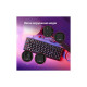 Клавиатура HyperX Eve 1800 USB UA Black (B7JE0AA)