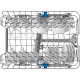 Indesit Dishwasher, 10sets, A+, 45cm, white (DSFO3T224C)
