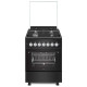 ARDESTO Cooker gas, 58L, 60x60cm, black (FSCF-G60LMB)
