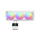 Система жидкостного охлаждения Gamemax GLACIER 360 LCD WH
