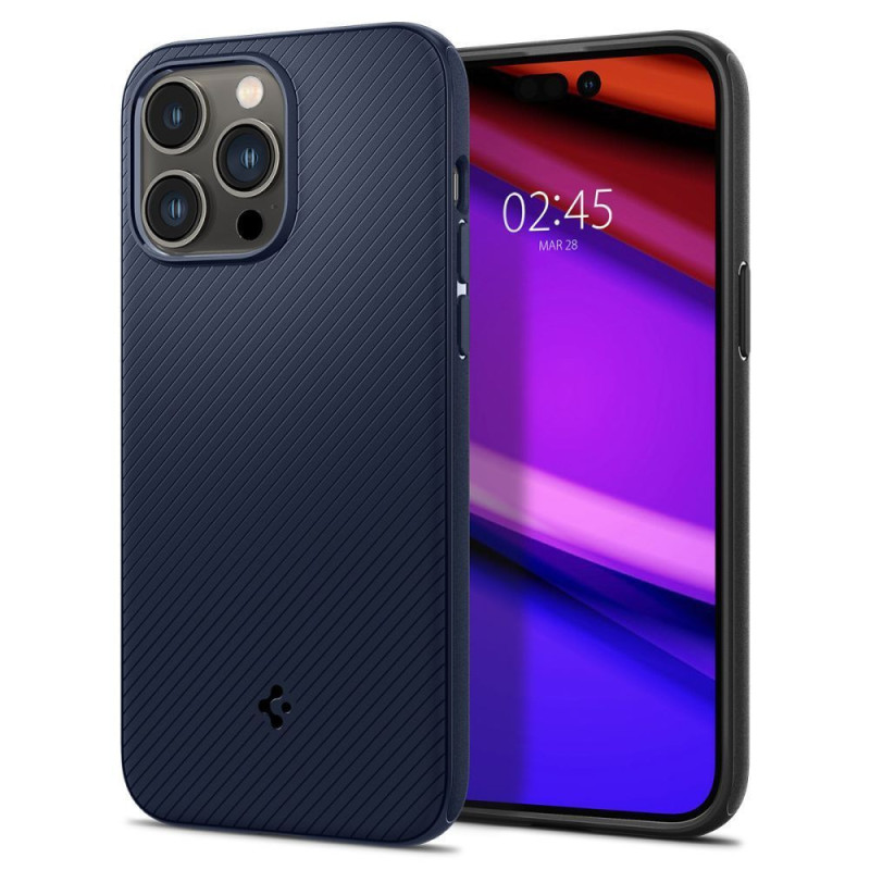 Spigen iPhone 14 Pro Max Mag Armor MagFit Navy Blue (ACS04845)