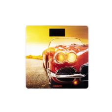 ARDESTO scales for floor Car, 150kg, AAAx2 included, glass, multi-colored (SCB-965CAR)