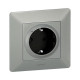 Legrand Розумна розетка 2К + З (Valena Life with NETATMO)[Aluminum]