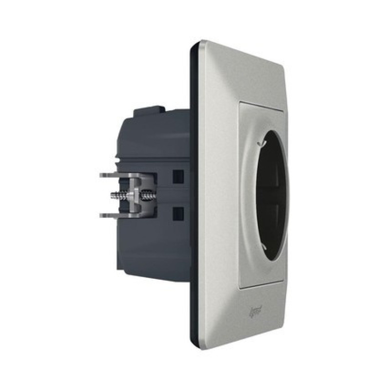 Legrand Розумна розетка 2К + З (Valena Life with NETATMO)[Aluminum]