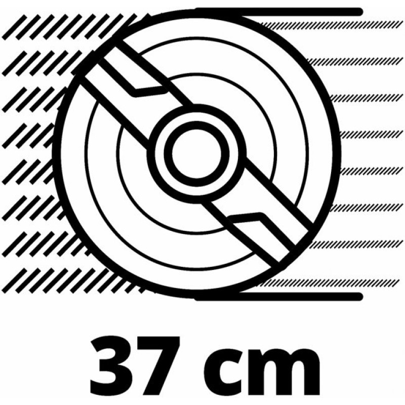 Einhell Газонокосарка GE-CM 36/37 Li-Solo, PXC, акум., 37см, 45л, 14.3кг, (без АКБ та ЗП) (3413172)