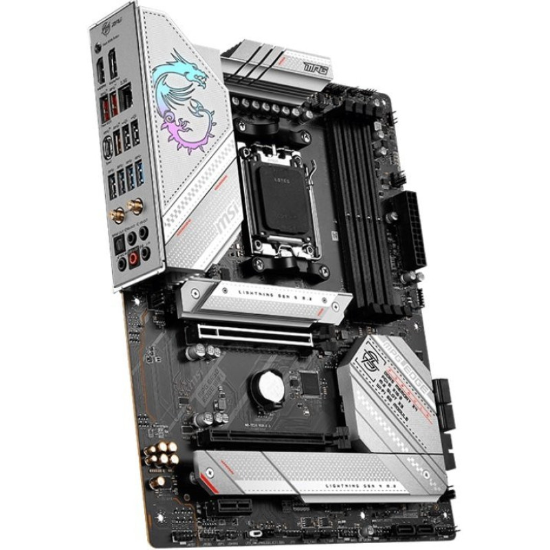 MSI Motherboard MPG B650 EDGE WIFI sAM5 B650 4xDDR5 M.2 USB HDMI-DP WiFi BT ATX