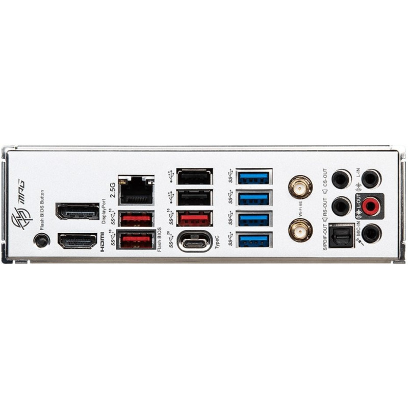 MSI Motherboard MPG B650 EDGE WIFI sAM5 B650 4xDDR5 M.2 USB HDMI-DP WiFi BT ATX