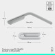 Мышка Logitech Mobi Fold Bluetooth Off-White (910-007631)