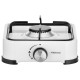 ARDESTO Gas Cooktop GTC-NS1011W, gas type LPG, 1 alum. burner, enamel body, painted grid, color: white