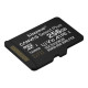 Kingston Карта пам'яті Kingston microSD 256GB C10 UHS-I A1 V10 R150MB/s (SDCS3/256GBSP)
