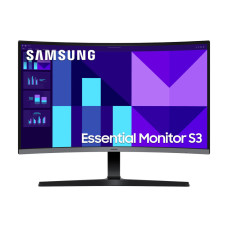 Samsung Монітор 27" S27D390 D-Sub, HDMI, VA, 100Hz, 4ms, CURVED (LS27D390GAIXUA)