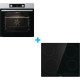 Gorenje SET (oven electrical BO6737E02X- inox + hob electrical ECT41SC - black), 738881 (SET_BO6737E02X_ECT41SC)