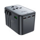 Зарядное устройство Acefast 5xUSB 75W (3xUSB-C + 2xUSB-A) Gan Z1 Fast Charger (6974316282495)