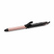 BaByliss curling iron, 37V, temp. modes-6, D -19mm, 160-210С, thermal mat, quartz, ceramic, black-pink (C450E)