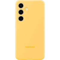 Samsung Чехол для Galaxy S24 (S921), Silicone Case, желтый