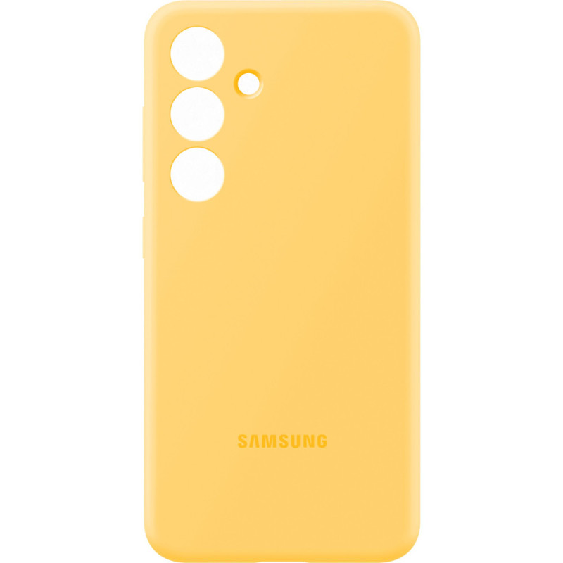 Samsung Galaxy S24 (S921), Silicone Case, Yellow