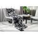 ARDESTO Flannel blanket, 200x220cm, grey check, 100% polyester (ART0102PB)